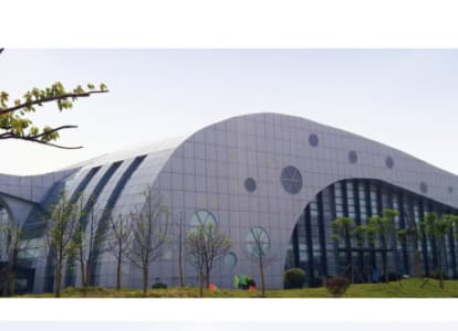 金华会议中心外景网架工程
